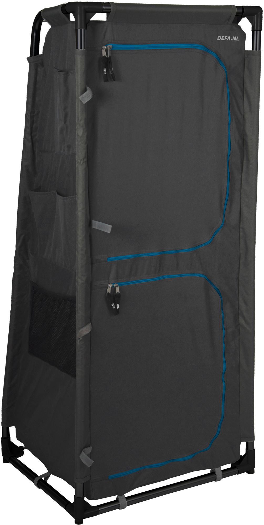 Skråskap Blue Line 140 for skrå teltvegger 57x62 cm front