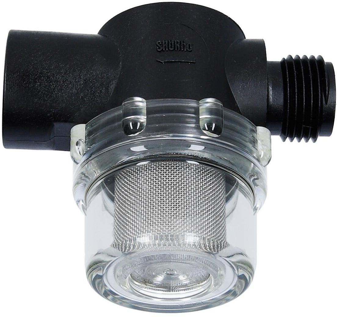 Skrufilter 1/2" AG x 1/2" IG for trykkpumper fra Lilie