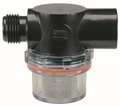 Skrufilter for Shurflo vannpumper 1/2" IG x 1/2" AG - Lilie forfra
