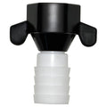Skrunippel rett 10 mm for trykkvannpumpe 1/2" utvendig gjenge fra SHURflo forfra