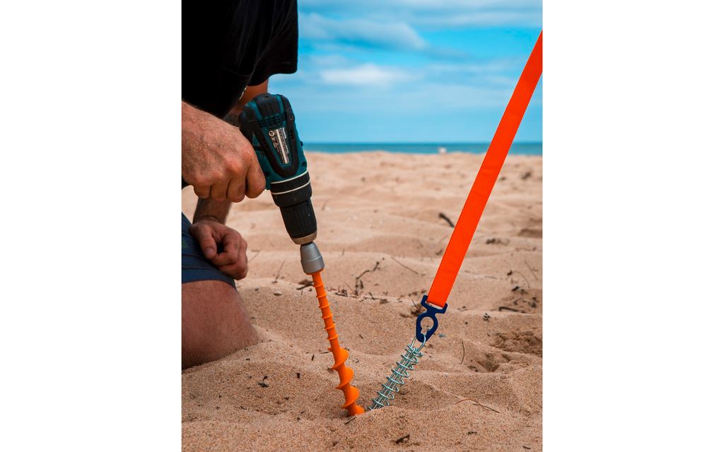 Skruplugger Long (L) 31 cm for myk grunn, 2-pakning - Peggy Peg bakside