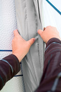 Skumgummivulst med borrelås for Space Air HQ 5x225 cm fra DWT