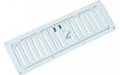 Skyveventilator for dører og sidevegger 32,5 x 10,5 cm hvit - MPK montert