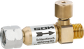 Slangbruddsikring SBS/MA 29 mbar 1,5 kg/t G1/4L - GOK forfra