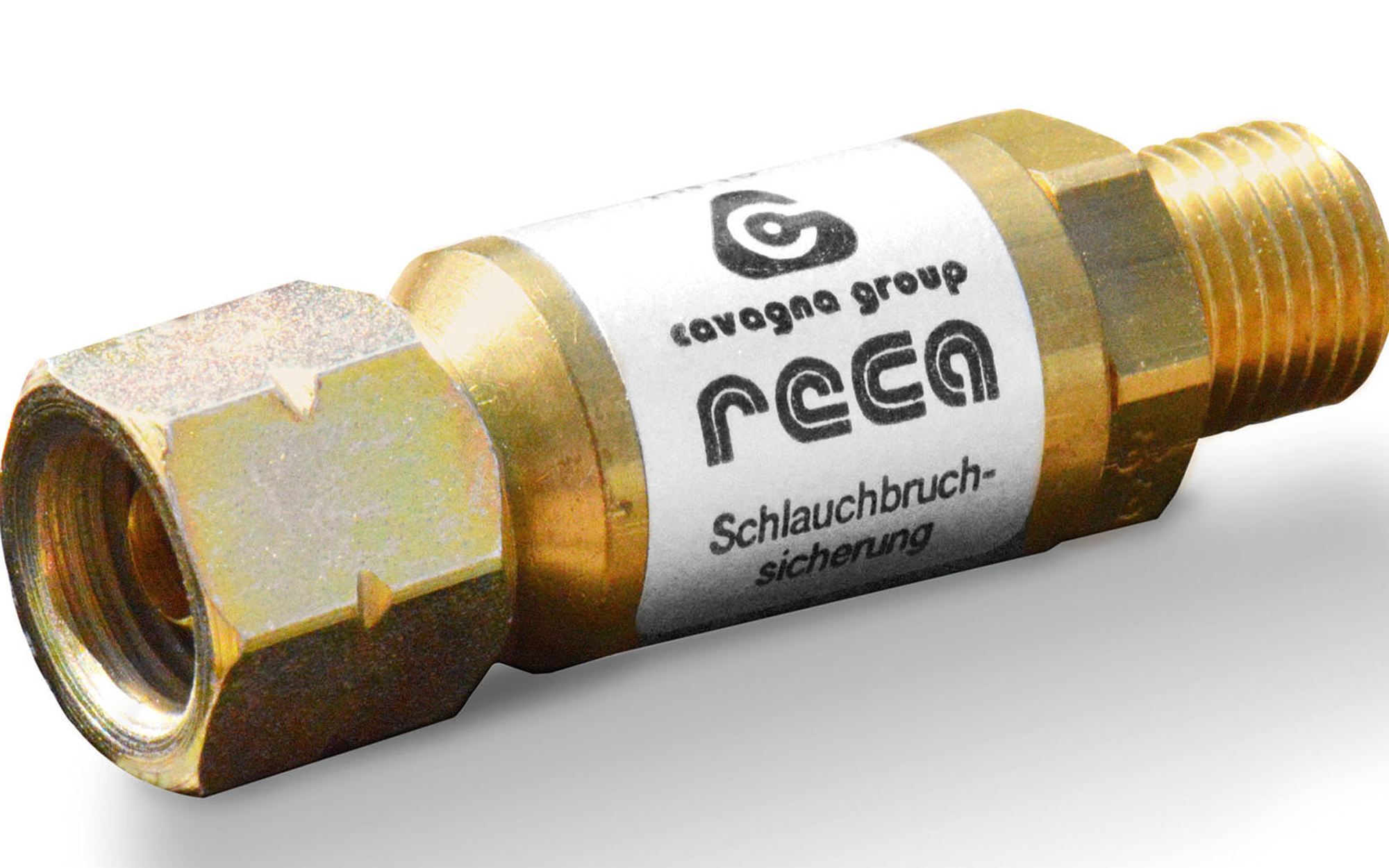 Slangbruddssikring automatisk 50 mbar 1,5 kg/h G 1/4" LH - Enders front