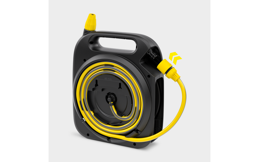 Nærbilde av Aqua Stop på Slangeboks HBX 2.10 Compact 10 meter
