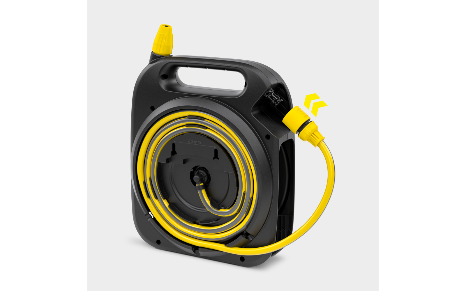 Nærbilde av Aqua Stop på Slangeboks HBX 2.10 Compact 10 meter