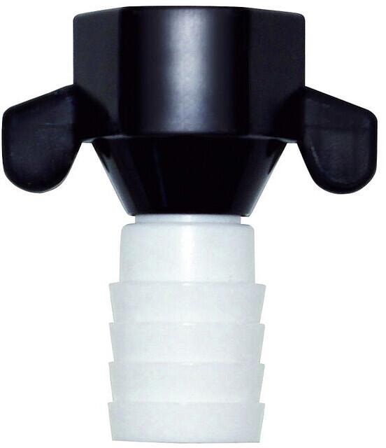 Slangenippel rett 12mm 1/2" for SHURflo vannpumper Lilie forfra