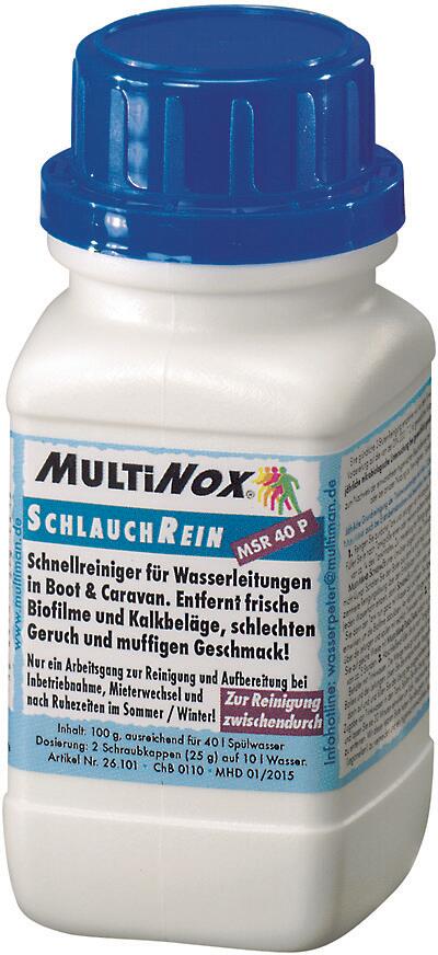 Slangerens for drikkevannsledninger 125 g pulver - Multiman forfra