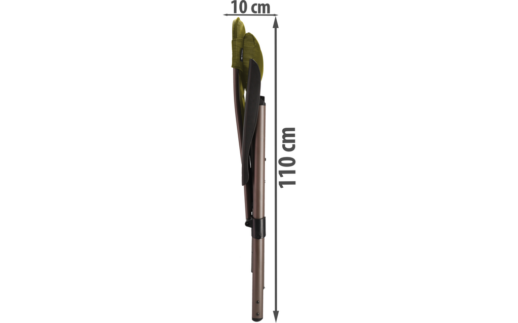 Slimline klappstol olive bakside