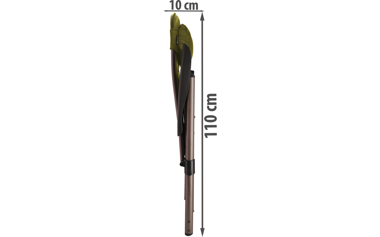Slimline klappstol olive bakside