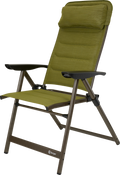 Slimline klappstol olive forfra
