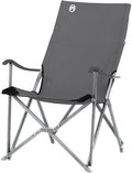 Sling Chair klappstol aluminium 3,7 kg grå 600D polyester fra Coleman vist forfra
