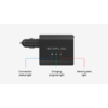 Smart bilbatterilader 12V/24V for RIVER og DELTA EcoFlow bakside