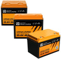 Smart litiumbatteri 25,6V LiFePO4 med BMS og BT 4.0 - Liontron forfra