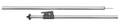 Smartpole Up Right teleskopstang 110-200 cm stål 22 mm forfra