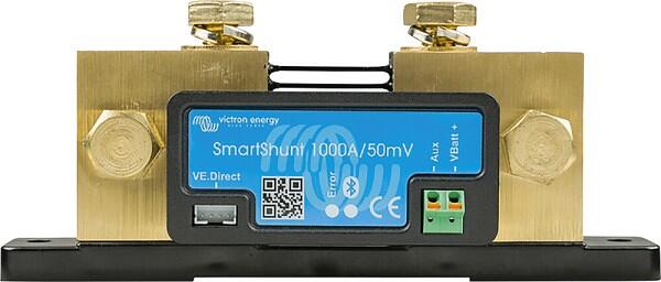 SmartShunt batterimonitor 1000A 50mV med Bluetooth fra Victron Energy
