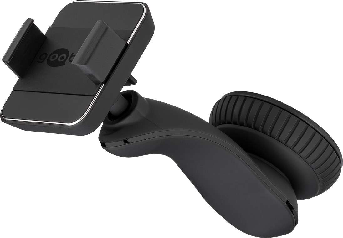 Smarttelefonholder med sugekopp universal 50-85 mm 360° - Goobay montert i bil