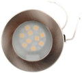 SMD innbyggingsspot G4 10 SMD, 12V 1,7W 140lm, ø62mm for innendørs campingbelysning