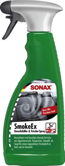 SmokeEx luktfjerner og friskespray 500 ml fra Sonax for tekstiler