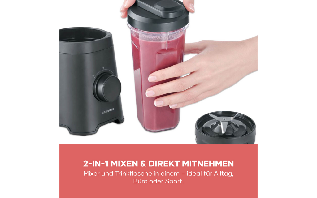 Nærbilde av kontrollpanel på Smoothieblender SM 3743 320 W