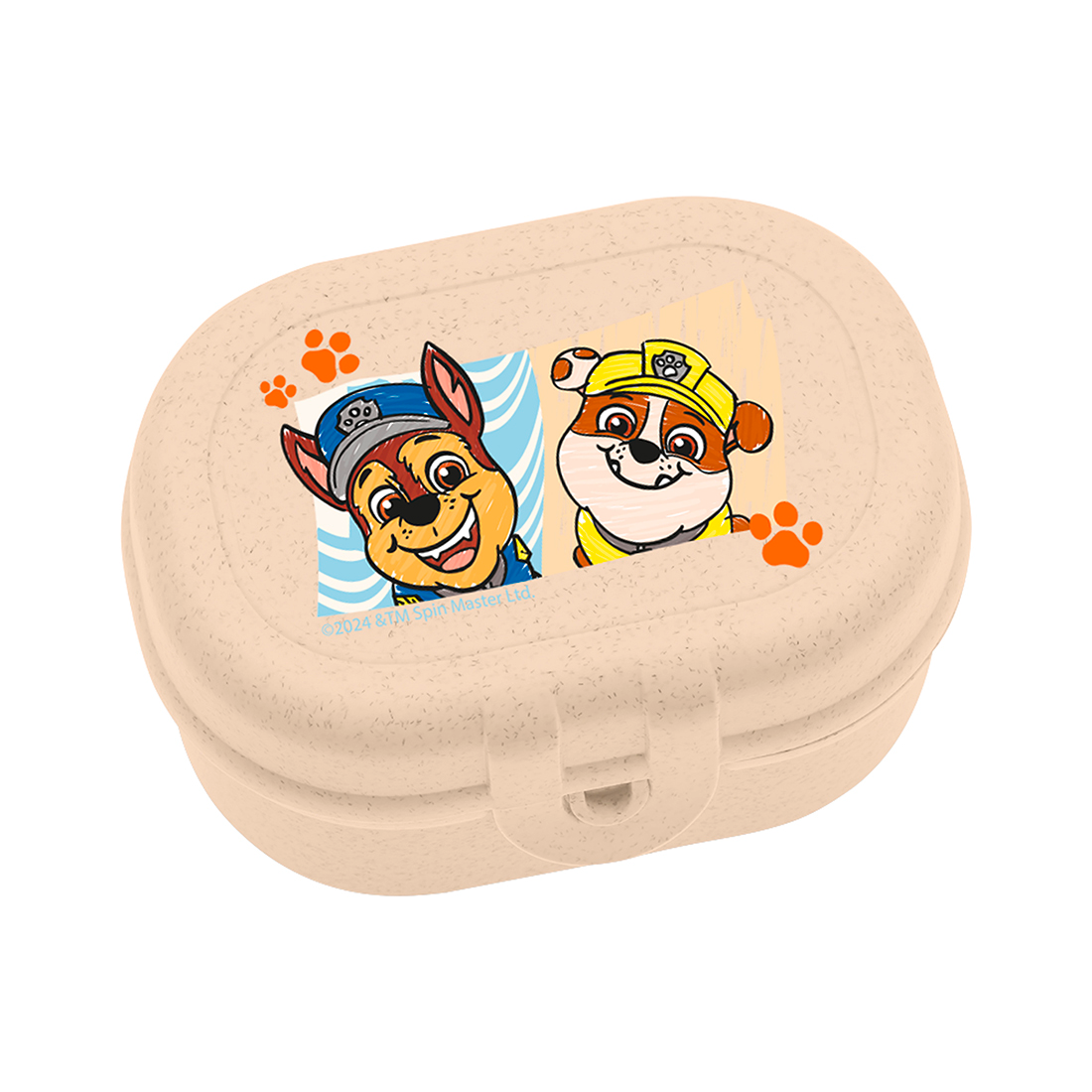 Snackboks Pascal Mini med klipslås 9,6x7x5,2 cm Paw Patrol forfra