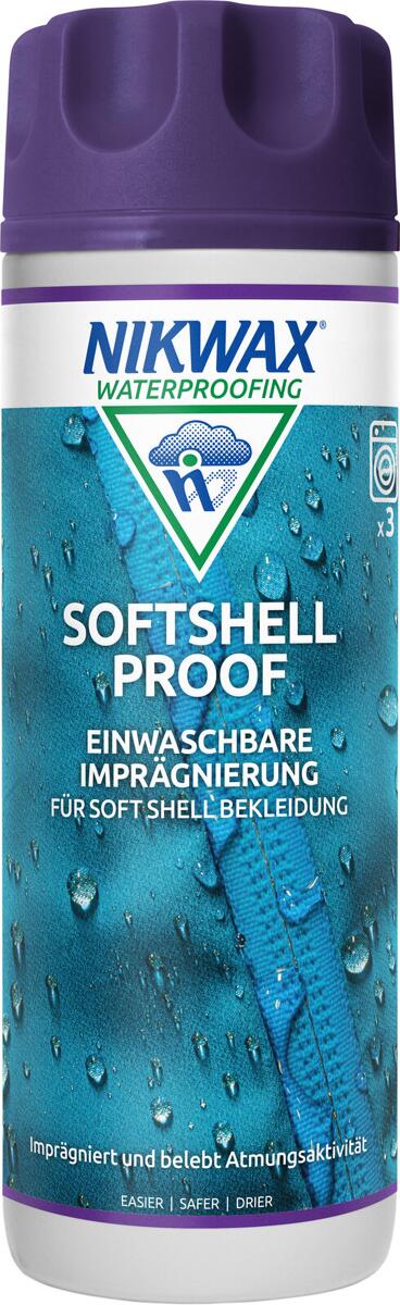 Softshell Proof impregnering for softshell 300 ml - Nikwax flaske