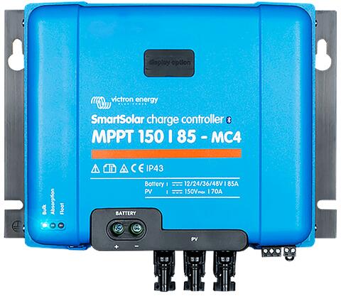 Solar laderegulator SmartSolar MPPT 150V/85A MC4 VE.Can - Victron Energy for optimal solenergi