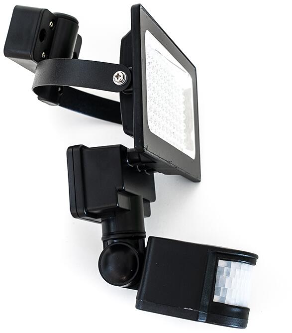 Solar LED-flomlys med bevegelsessensor, 84 LED detalj av LED-lysene