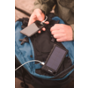 Solar powerbank Outdoor 10000 mAh IP66 250 g nærbilde av solcellepanel