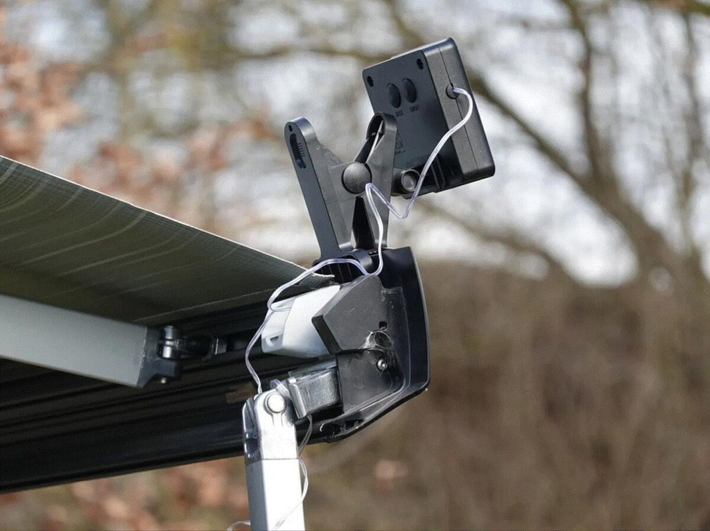 Solcelle lyslenke for markise 10m 100 LED varmhvit - Camperflower