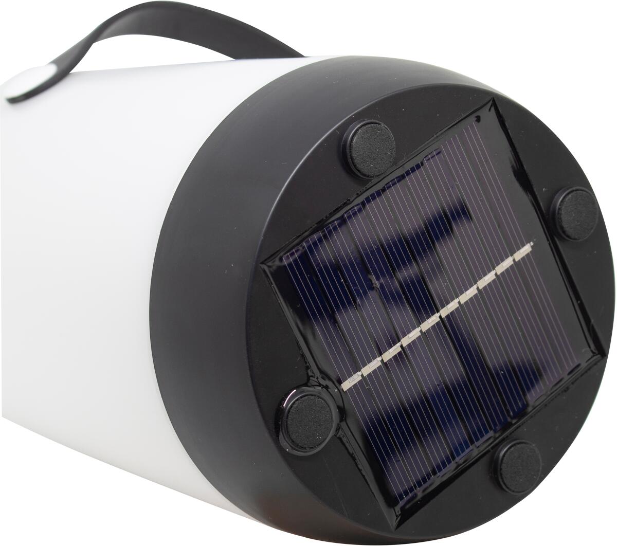 Detalj av Solcelledrevet bordlampe Glossy 40 lm