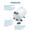 Solcelledrevet varmtvannsbereder 10 l for campingvogn - Fothermo bakside