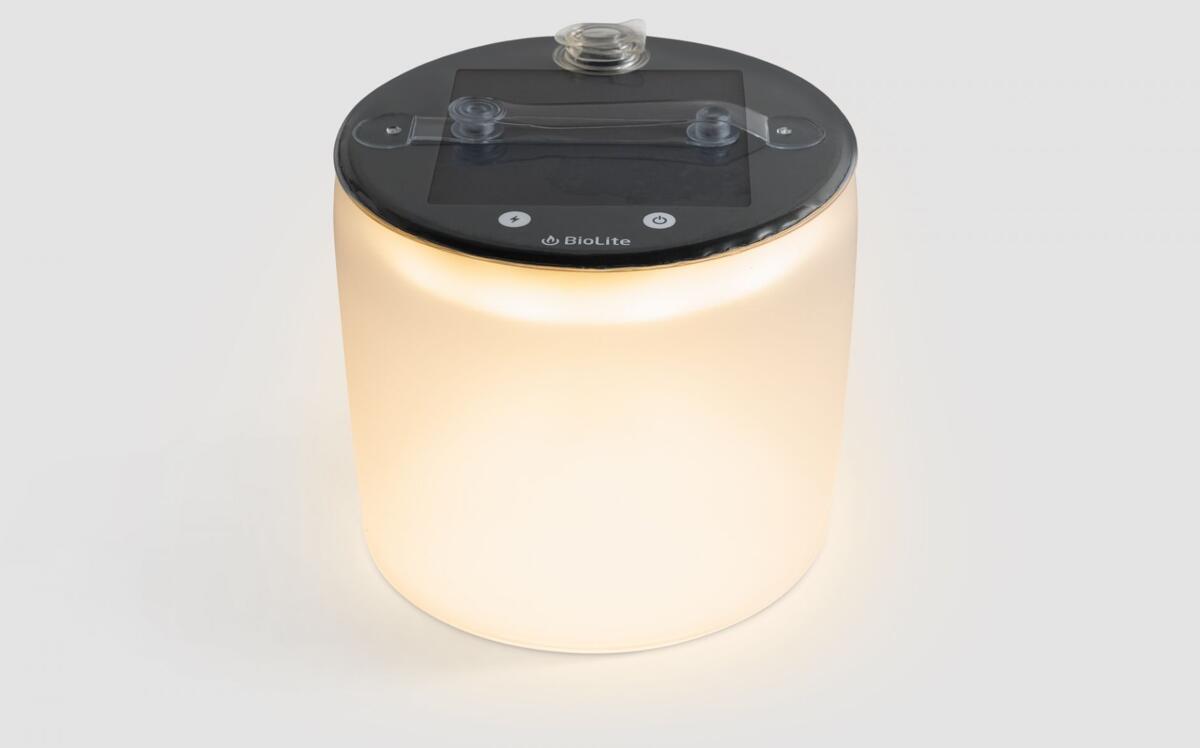 Solcellelykt Luci Charge oppblåsbar 150/360 lm detalj av ventil