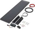 Solcellepakke Blackline MT 75 Wp monokrystallin 300 Wh forfra