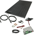 Solcellepakke Flat Air 130 Wp med MPP-regulator front