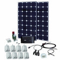 Solcellepakke Solar Peak PRS15 240W 12V med Steca laderegulator forfra