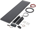 Solcellepanel komplettsett BLACK LINE MT 75 MC-S 75W forfra