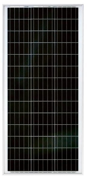 Solcellepanel EcoLux E440M36 110Wp monokrystallin foran