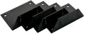 Solcellepanel festevinkelsett HSP svart aluminium 4-pk oversikt