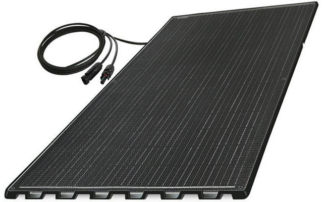 Solcellepanel Flat Air 130 Wp monokrystallinsk bakside