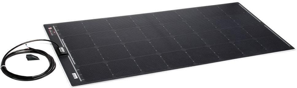 Solcellepanel Flat-Light fleksibelt selvklebende - Büttner Elektronik bakside