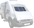 Solcellepanel-innsats for termovindusmatte LUX/Classic Hindermann for montering