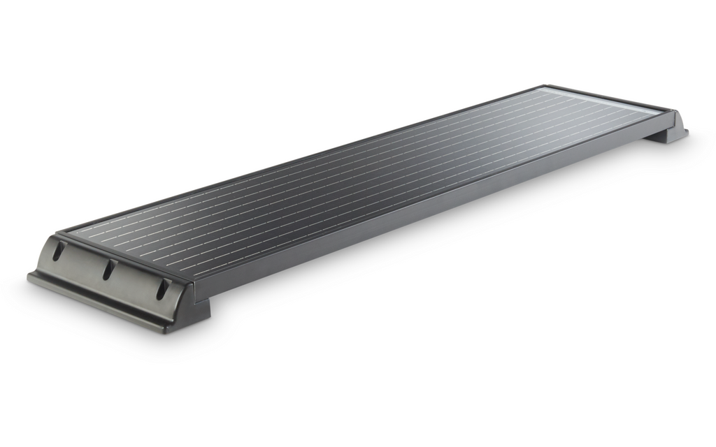 Solcellepanel komplettsett Black Line 75 W monokrystallinsk fra Büttner Dometic montert på tak