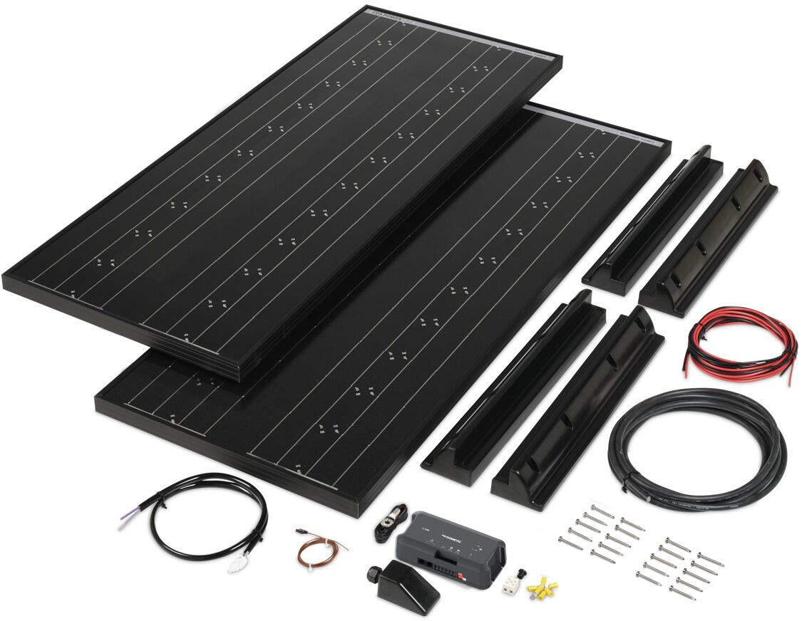 Solcellepanel komplettsett CDS Power Line MT bakside