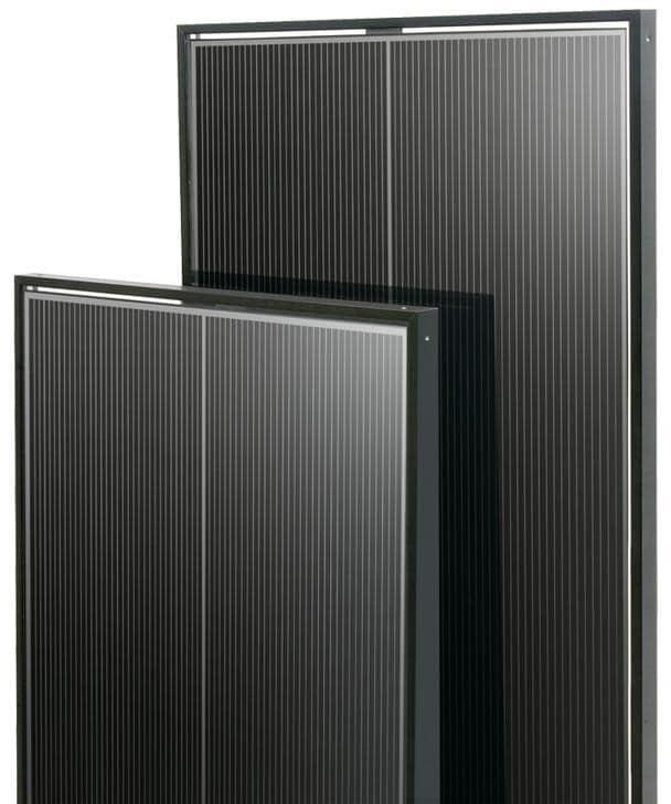 Solcellepanel komplettsett CIS-Line MT for bobil bakside