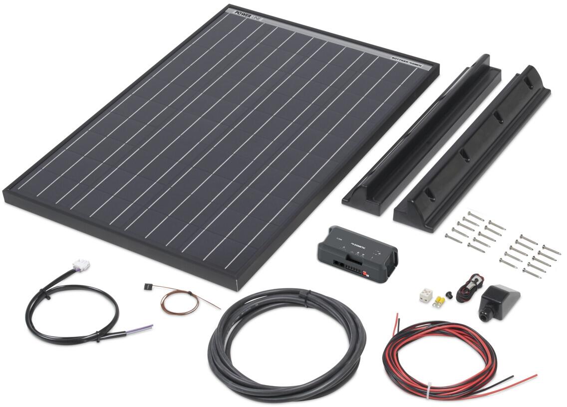Solcellepanel komplettsett MT Power-Line for bobil front