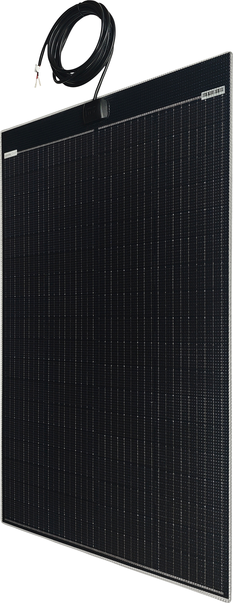 Solcellepanel Light & Flat SM-LFS 130 W svart ultratynt forfra
