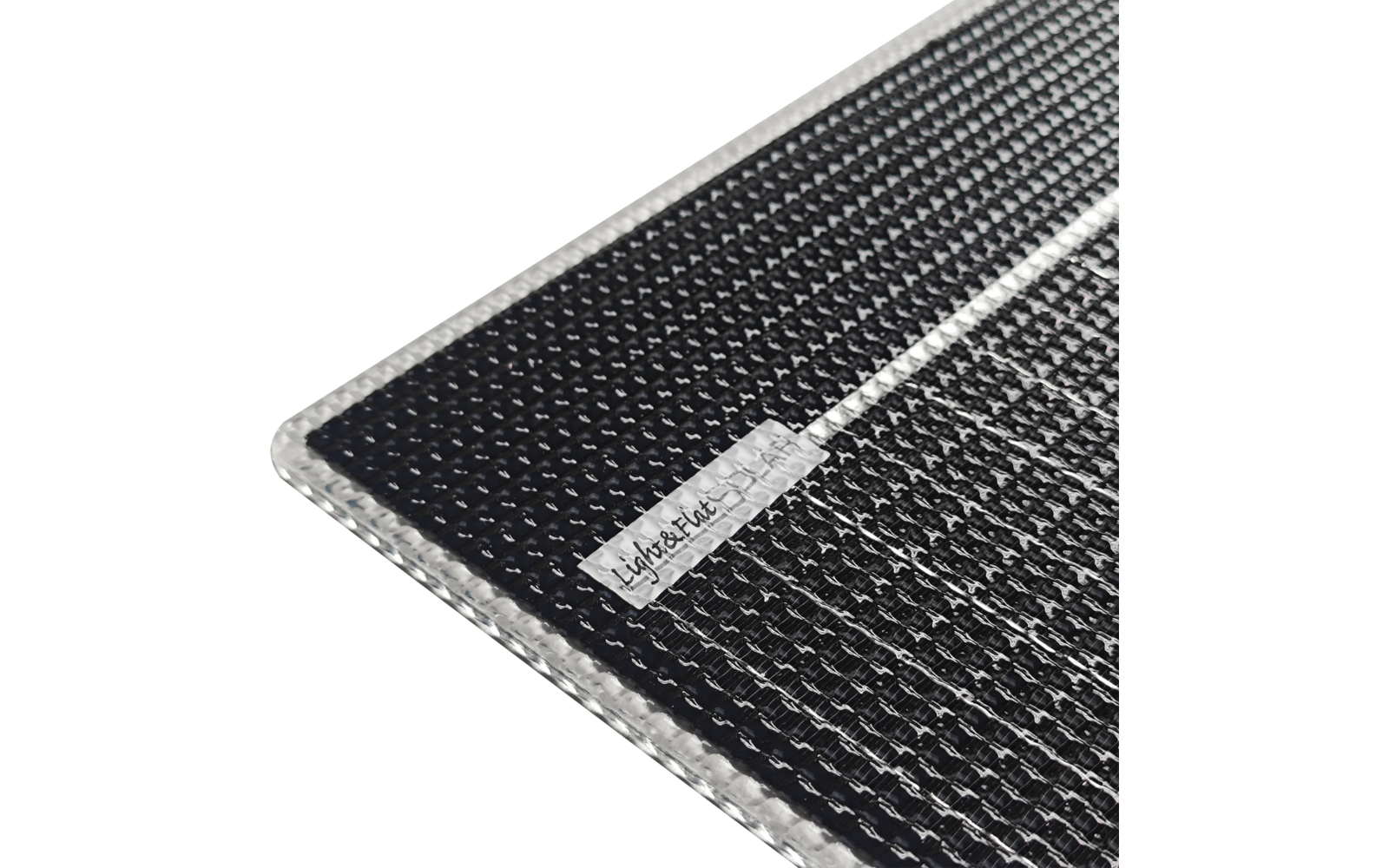 Solcellepanel Light & Flat SM-LFS 130 W svart ultratynt montert på kjøretak