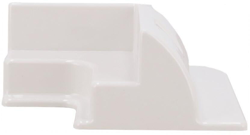 Detalj av Solcellepanel monteringssett ABS hvit 15x15 cm - Mestic